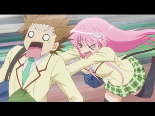 [anime365] how to pick up a guy (moment from anime motto to love-ru trouble)